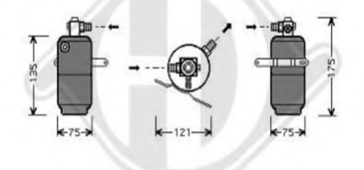 Filter Dryer, Expansion Valve & AC Sensors from the Dr. SLK reference catalog